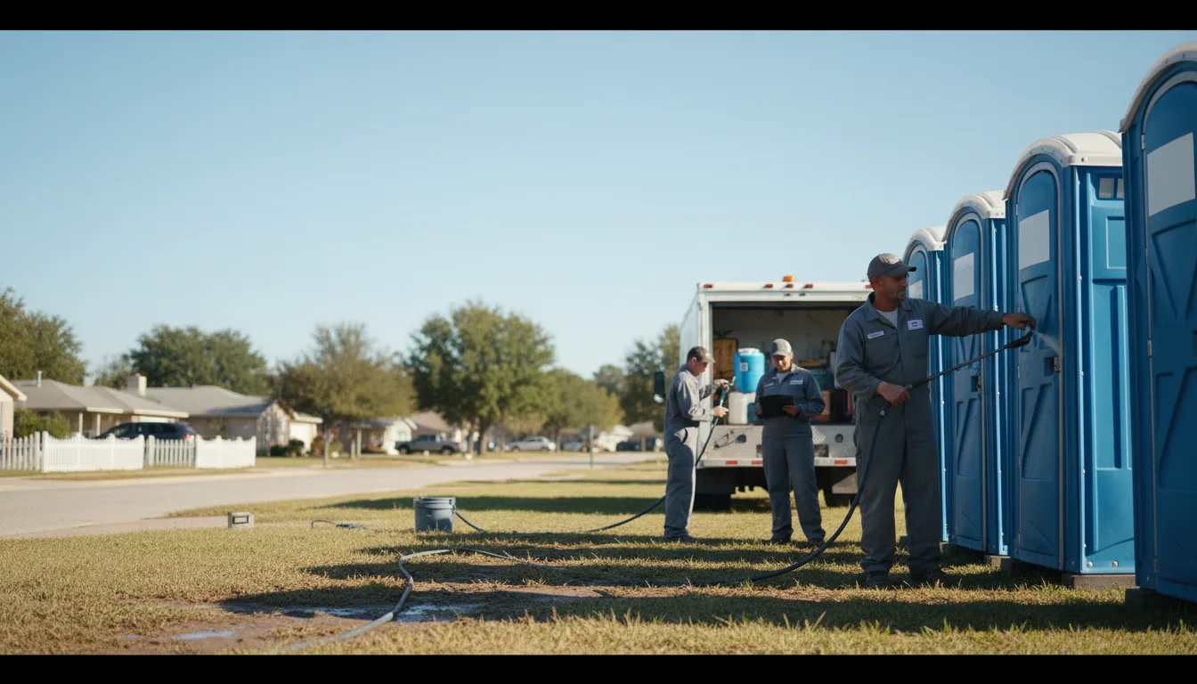 Long-Term Portable Toilet Rental in Bad Axe, MI near me